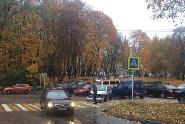 Смоленск, ДТП, авария, перекресток